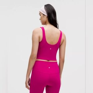 lululemon athletica Pink Crop Top